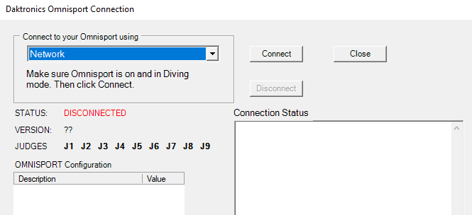 Netowrk connection