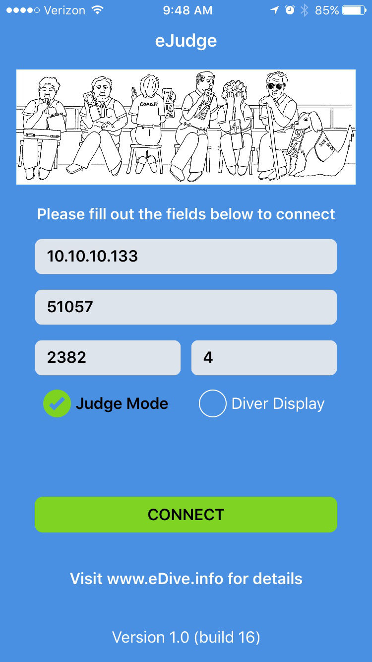 eJudge configuration